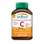 ویتامین سی زینک جمیسون 400 عددی Jamieson Vitamin C + Zinc