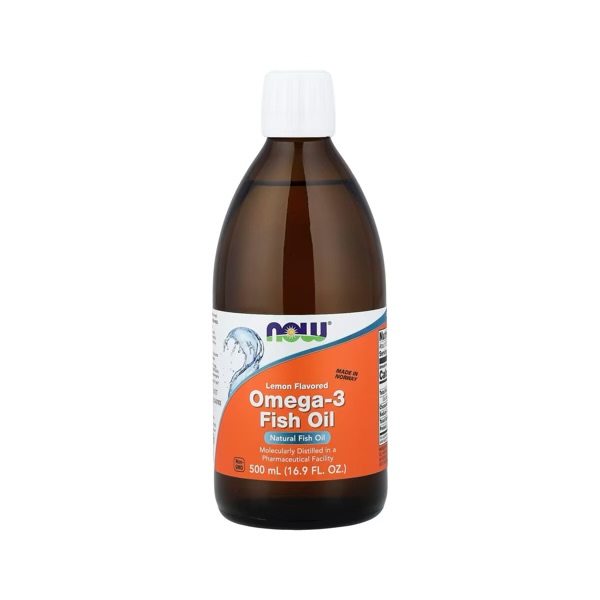 روغن ماهی امگا ۳ ناو ۵۰۰ میلی لیتر Now Omega-3 Fish Oil